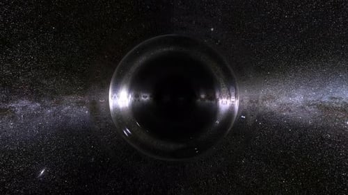 Blackhole Gravitational Lensing Orbit Seamless Loop