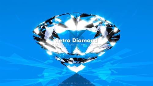 Retro-Diamant-Glanz