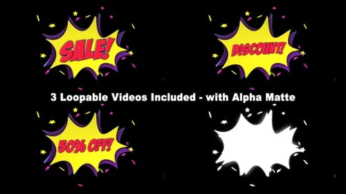 Sales Comic Package, Loopable
