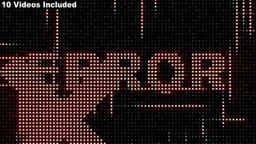 Pacote de mensagens de erro (10 vídeos)