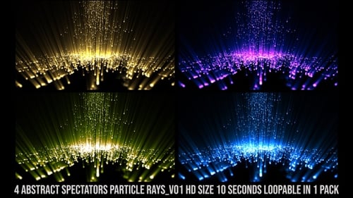 Spectators Particle Rays Pack V01