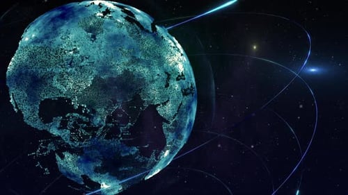 Planet News Background, Loop