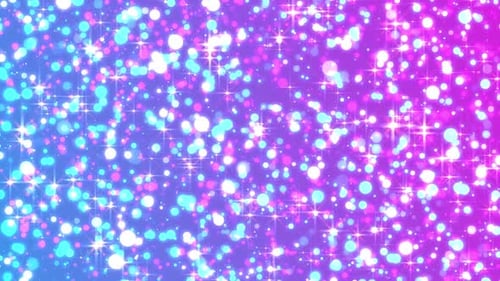 Sparkling Glitter Particles Festive Background Loop Animation