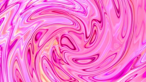 Vibrant Pink Liquid Swirl Abstract Motion Background