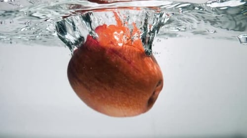 Tombe de pommes