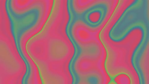 Vibrant Fluid Colorful Abstract Flowing Background Loop