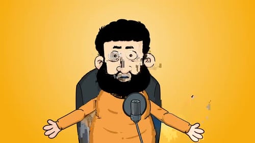 Vídeo Blogger Character Talking