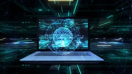 Global network and technology concept