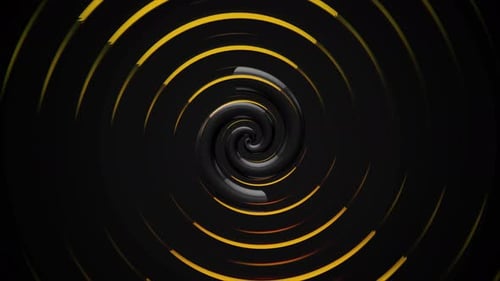 Fond de mouvement dans les couleurs noir et doré