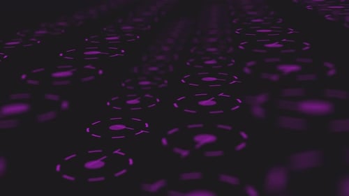 Abstract Circles Connection