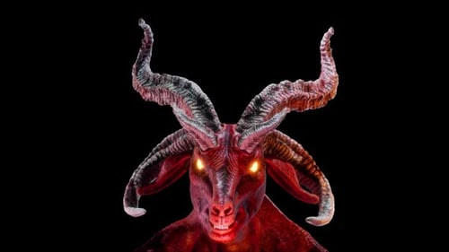 Goat Demon Baphomet VJ Loop
