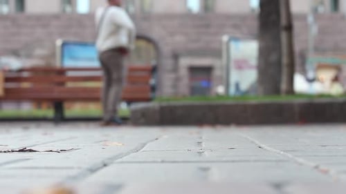 Menschen gehen