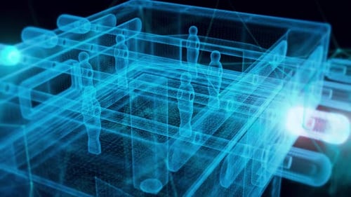 Foosball Tabletop Hologram Close Up Hd