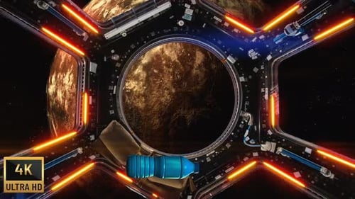 4K - Vaisseau spatial et Mars II