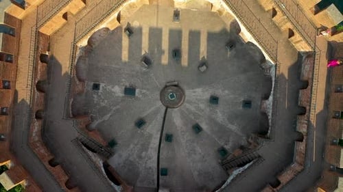 Château d'Alanya Alanya Kalesi Vue aérienne de la montagne
