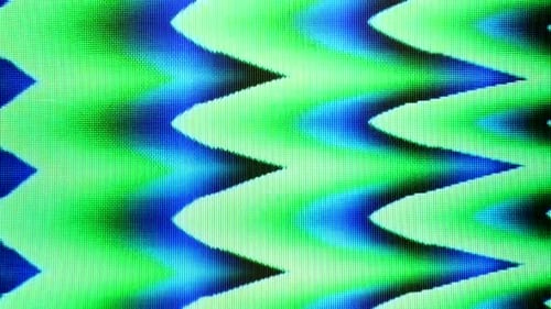 Analog CRT Glitch Screen