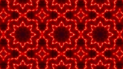 Blinkendes rotes und blaues LED-VJ-Licht, Kaleidoskop, Loop, 4K 13