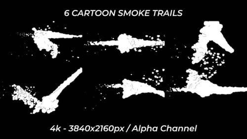 Cartoon Smoke Trails