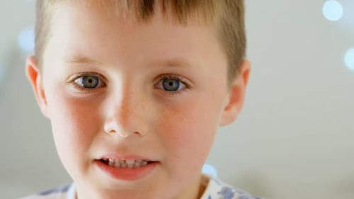 Cute Child Close-Up Portrait