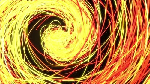 Glowing Abstract Swirl Vortex Background Loop