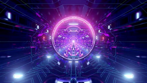 Vj Light Tunnel Loop