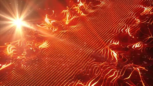 Space Lava leuchtende Saiten Sterne bewegender Hintergrund