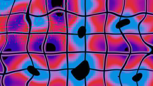 Strobe Blue Purple Pulsating Neon Disco Background VJ Loop