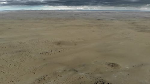 Vast Barren Soils of the Taklamakan Desert