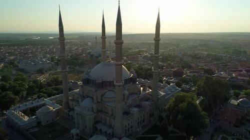 Moschee In Edirne Türkei