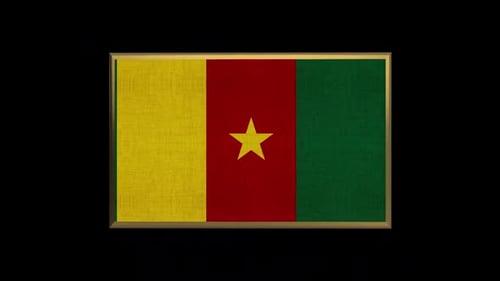 Cameroon 3D Flag