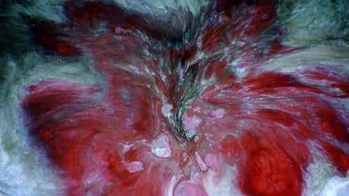 Abstrakte bunte Tinte explodieren