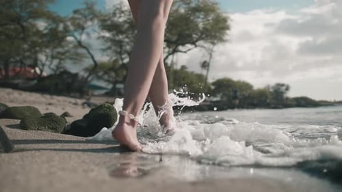 Walking On The Beach