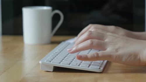 Working on Computer