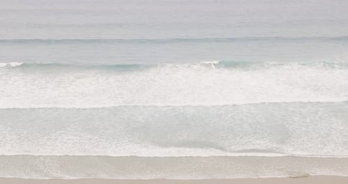 Ocean waves and water in Cornwall, background ready video
