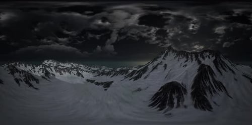 VR 360 Norway Mountains Severe Landscape