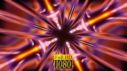 Disco Flight In The Vj Loop Tunnel HD