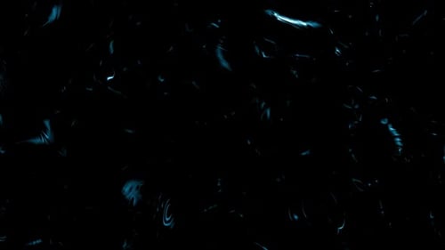 Abstract Blue Liquid Flowing Background Loop