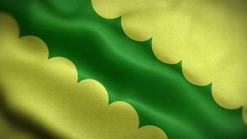 Waving Holly Leaf Christmas Festive Pattern Background