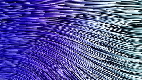 Fond de vagues dégradées bleues HD