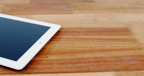 Close-up of digital tablet
