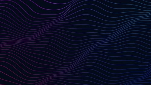 Abstract digital particle wave tech background