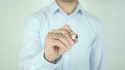 Production, Writing On Screen