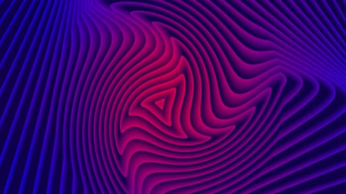 Dynamic Abstract Fluid Gradient Wave Background Loop