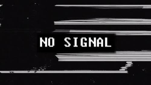 No hay señal, error de fallo, vídeo dañado