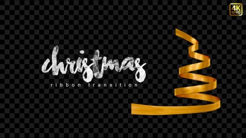 Festive Ribbon Sweep Transitions Pack