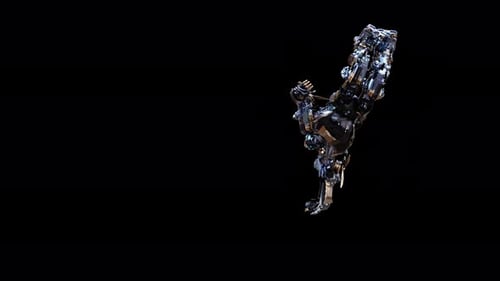 44 Robot bailando 4K