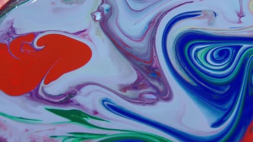 Ink Abstract Arty Pattern Color Paint Liquid Concept Texture