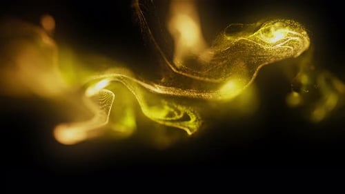 Goldener Zeitlupe Hintergrund