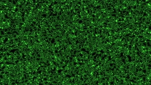 Abstract Motion Green Lines