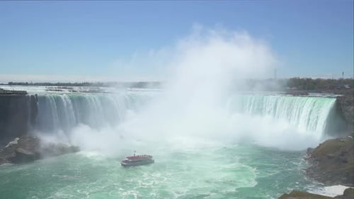 Niagara Falls, Canada, Video - The falls during a cloudy day, Nature Stock Footage ft. niagara falls & canadian - Envato